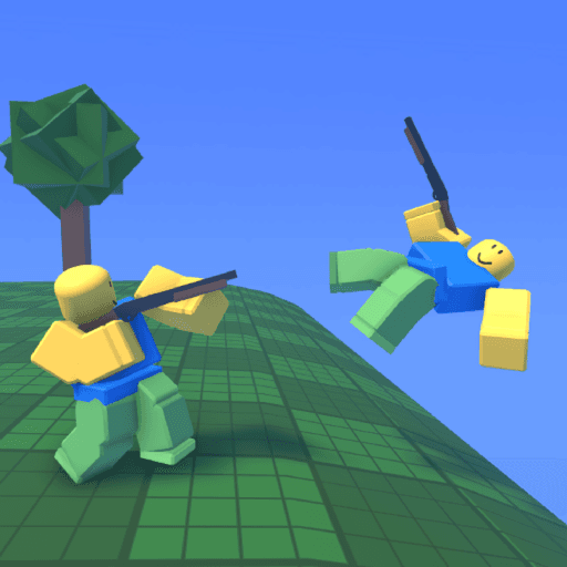 Shoot Players Off A Map Simulator Roblox gameplay screenshot