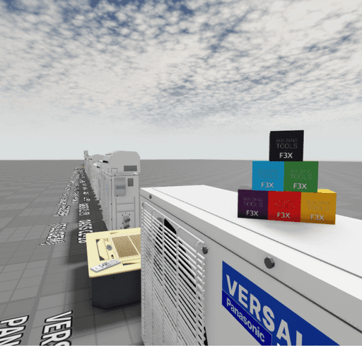 INSTALL AIR CONDITIONERS WITH BUILDING TOOLS! Roblox game stats