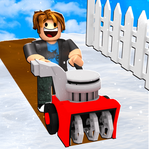 Snow Blowing Simulator Roblox game thumbnail