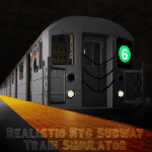  Realistic NYC Subway Train Simulator Roblox game thumbnail