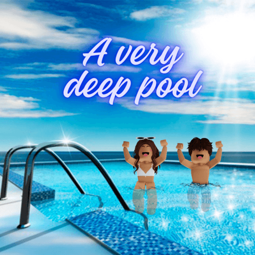 A very deep pool  Roblox game stats