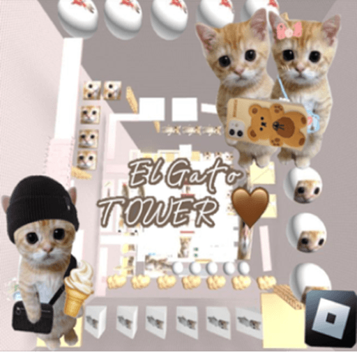 El Gato Tower 😸 [MEGA UPDATE] Roblox game thumbnail
