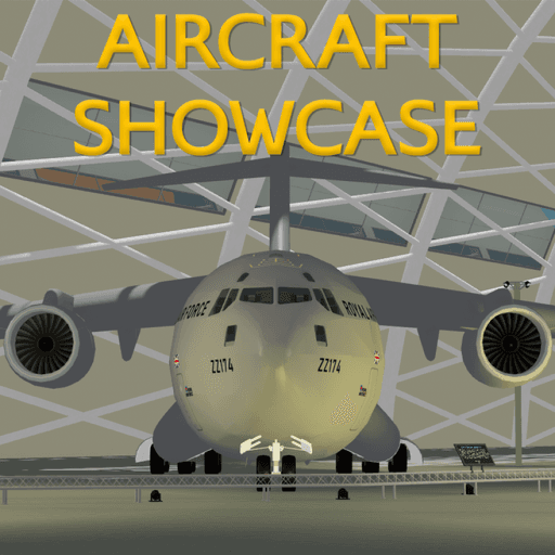 PTFS Aircraft Showcase Roblox game thumbnail