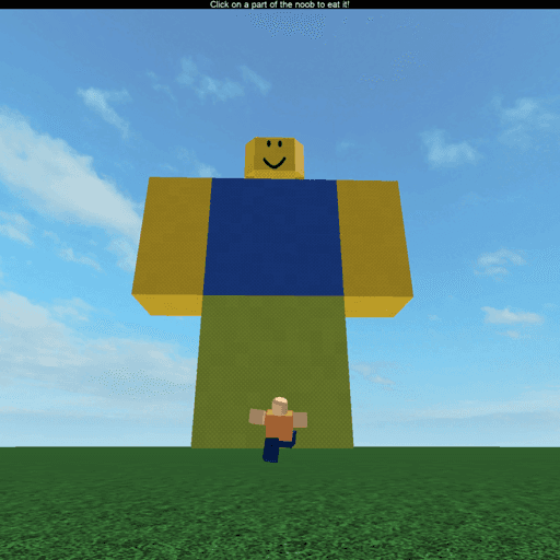 Eat the Noob!!! Roblox game stats