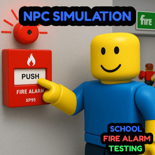 School Fire Alarm Testing Roblox game stats