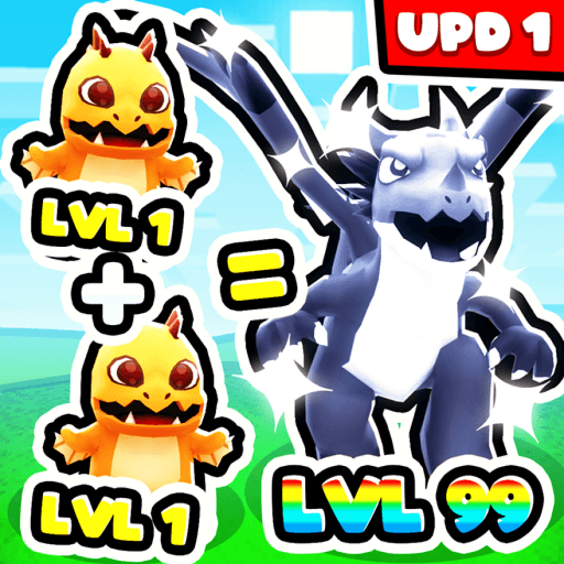 Monster Merge Simulator! Roblox game thumbnail