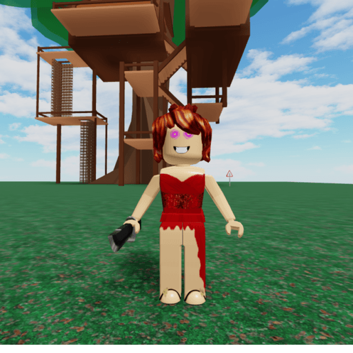 Become Red dress Girl [UPDATE] Roblox gameplay screenshot
