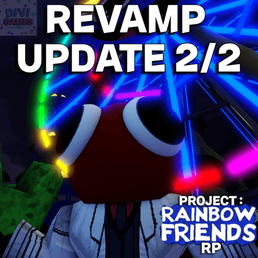 [NEW GAME?!] PROJECT : RAINBOW FRIENDS RP Roblox gameplay screenshot