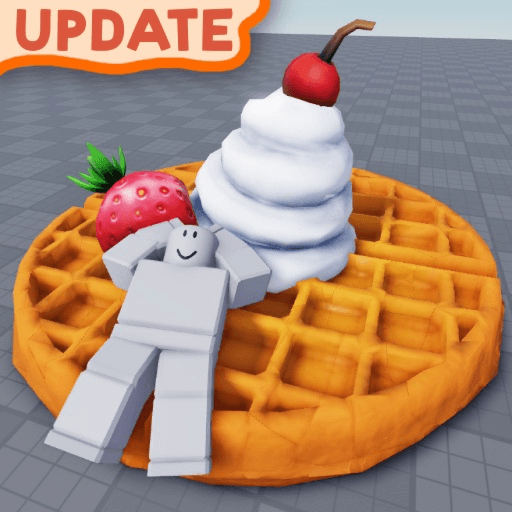 Eat a Huge Waffle Roblox game thumbnail
