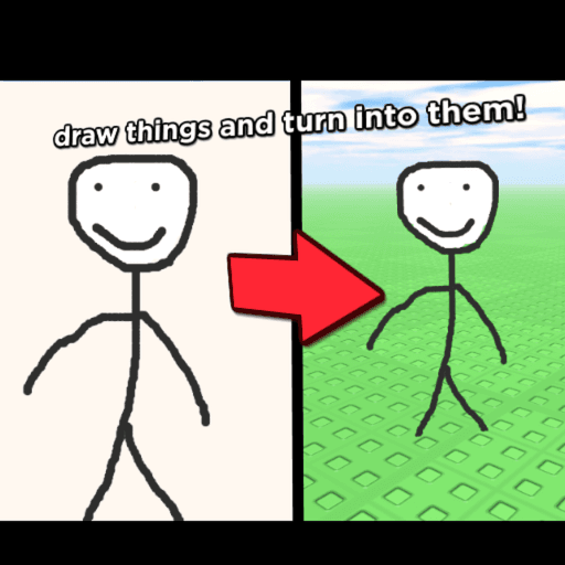 draw things and turn into them 🖌️[tools!]  Roblox gameplay screenshot