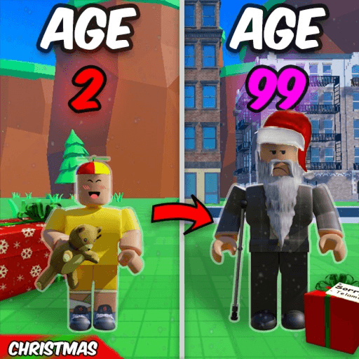 Every Second You Get Older [🎄Christmas🎄] Roblox game thumbnail