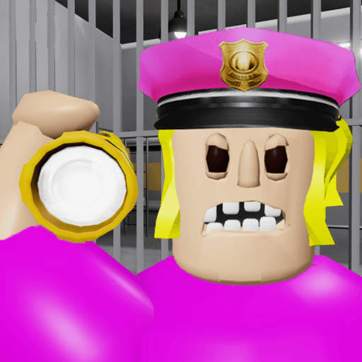  POLICE GIRL PRISON RUN! (Obby) Roblox game thumbnail