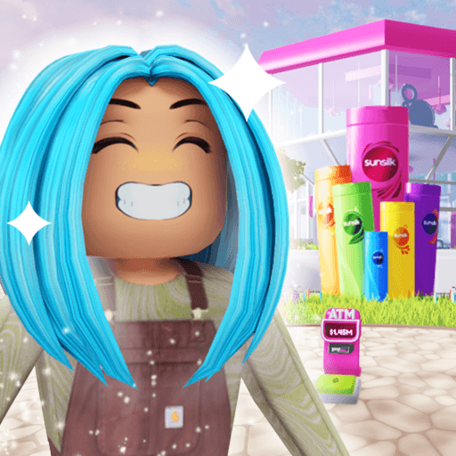 Sunsilk Hair Care Lab Tycoon Roblox game thumbnail