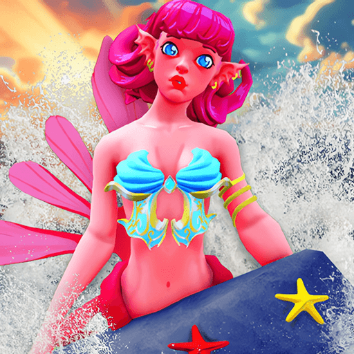 SAVE LITTLE MERMAID! (Obby) Roblox game thumbnail