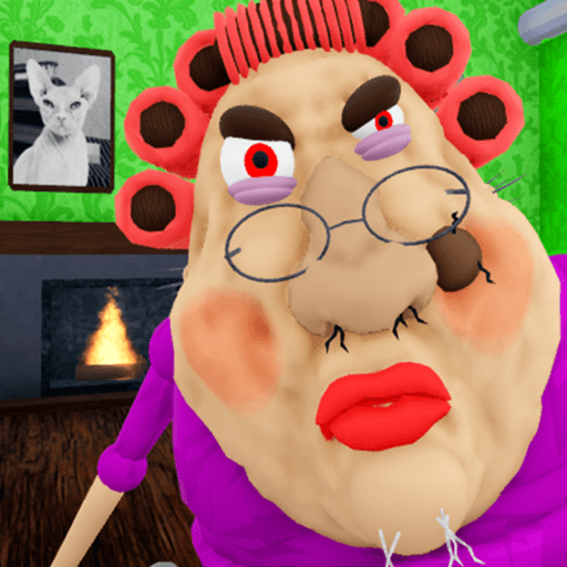 ESCAPE EVIL GRANDMA! (FIRST PERSON OBBY) Roblox game thumbnail