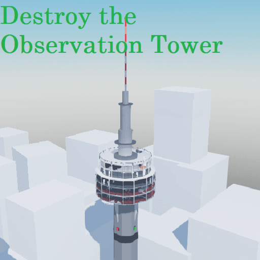 Finchii — top game: Destroy the Observation Tower 