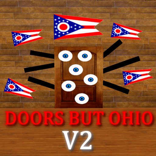 Doors but OHIO V2! [NEW] Roblox game thumbnail