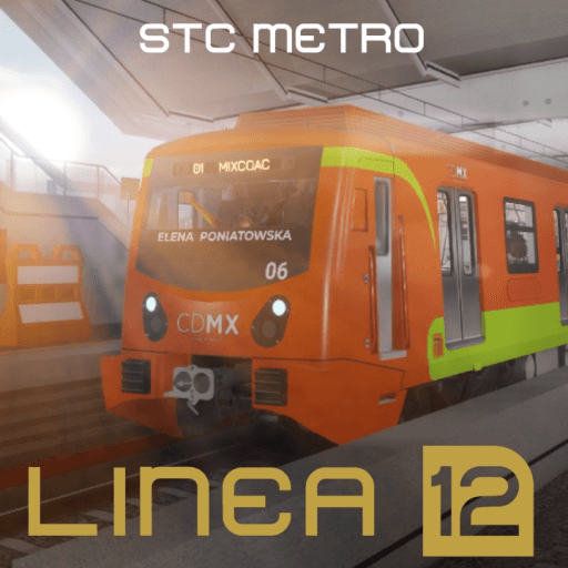 Metro CDMX Line 12 Roblox gameplay screenshot