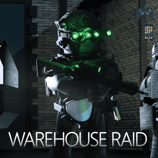🎮 [ACS, CQB]📱 Warehouse Raid!   Roblox game thumbnail