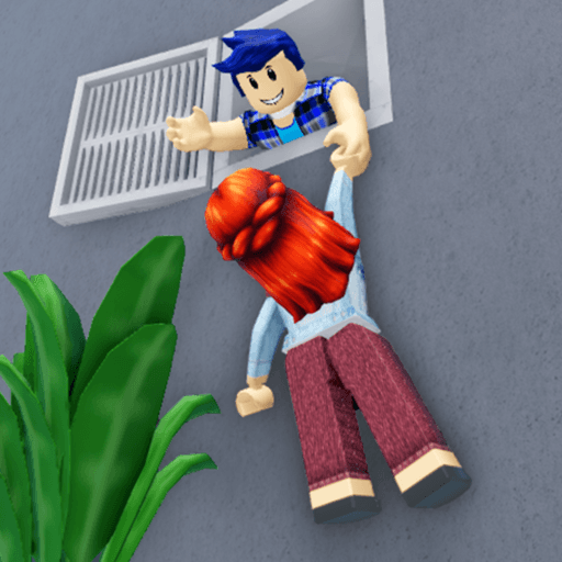 Team School Escape! (TEAMWORK OBBY) Roblox game thumbnail