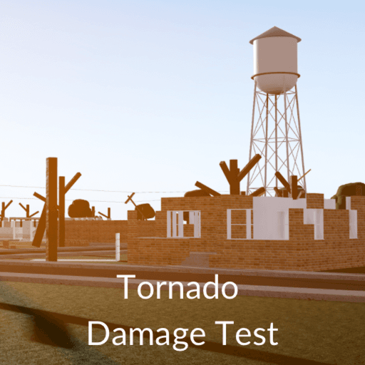 Tornado Damage Test Roblox game stats