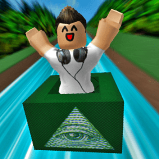 Ride A Box Down A Slide! Roblox game stats