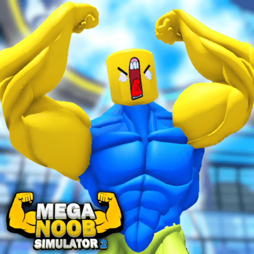 💪Mega Noob Simulator 2💪 Roblox game thumbnail