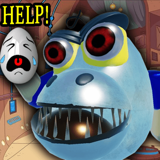 ESCAPE MR. EGG's HIDEOUT (OBBY) Roblox game thumbnail