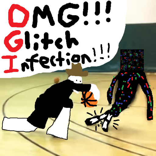 OMG Glitch Infection Roblox game thumbnail