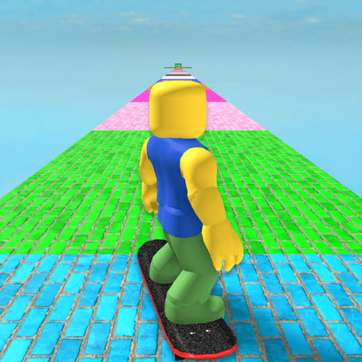+1 Speed Every Second But You’re On a Skateboard Roblox gameplay screenshot