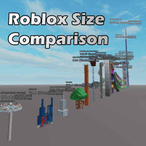 roblox size comparison Roblox game thumbnail