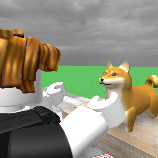 Homeless dog sad story (VERY SAD) Roblox game thumbnail