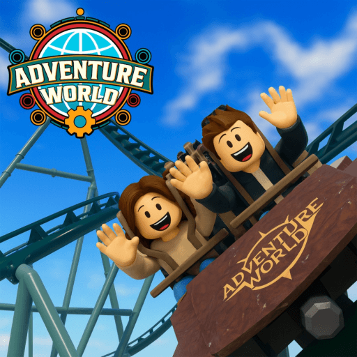 Adventure World Theme Park 🎢🌐 Roblox game thumbnail