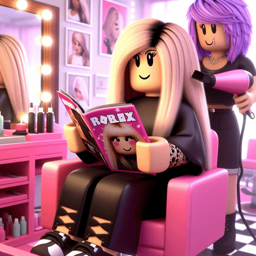 ✂️Work at a Hair Salon & Spa Roblox gameplay screenshot