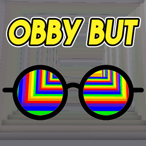 🕶 Obby But You Are Color Blind! Roblox game thumbnail