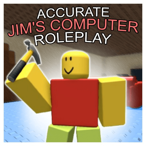 Accurate Jim's Computer RP Roblox gameplay screenshot