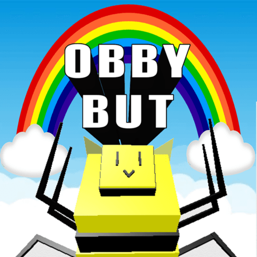 Obby but they're chasing you Roblox gameplay screenshot