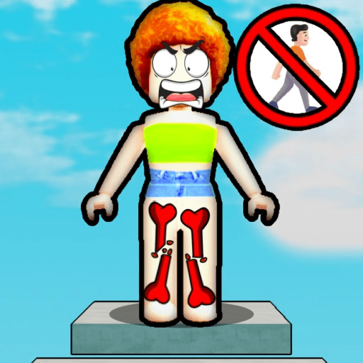 Obby But You Cannot Walk Roblox gameplay screenshot