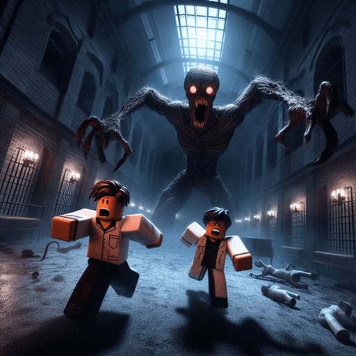 Dark Echoes [HORROR]  Roblox game thumbnail