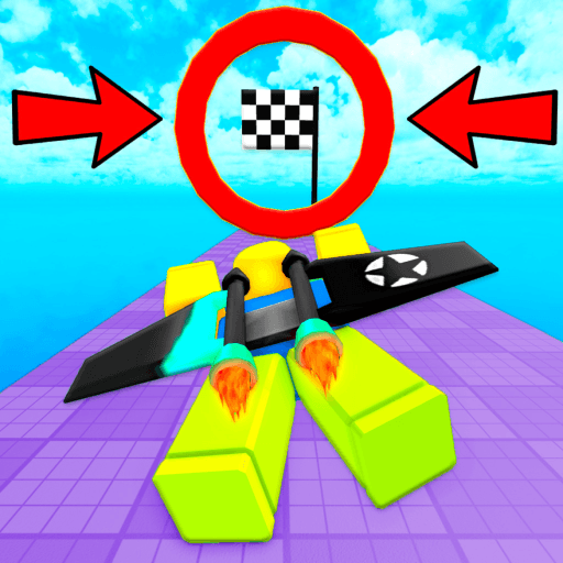Obby but you have a JETPACK Roblox game stats