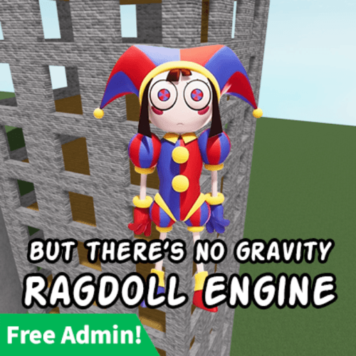 Ragdoll Engine but there's no gravity Roblox game thumbnail