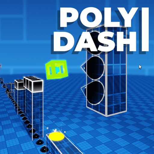 Poly Dash (Geometry Dash) Roblox game thumbnail
