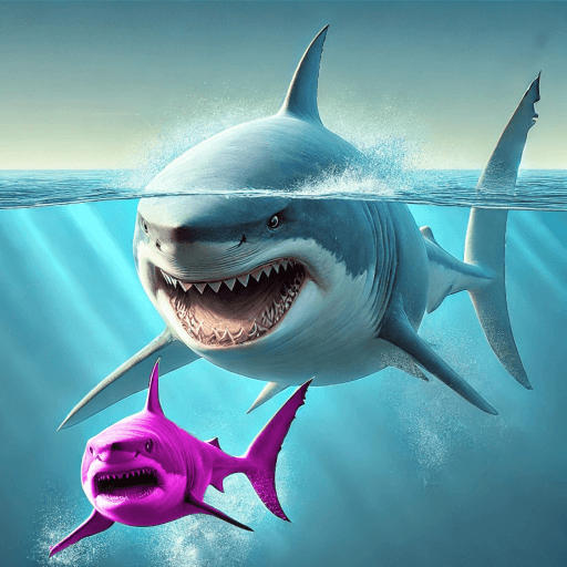 Be a Shark🦈 Roblox game thumbnail