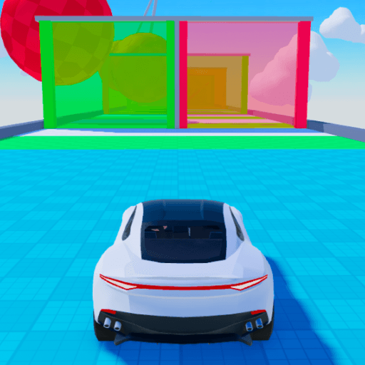 🔥[RACE] Epic Car Stunt Race Obby  Roblox game thumbnail