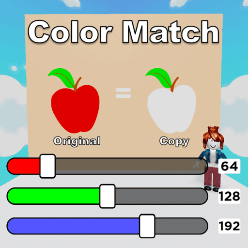 Match the Color 🎨 Roblox game stats