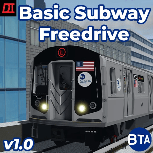BTA: Basic Subway Freedrive Roblox game thumbnail