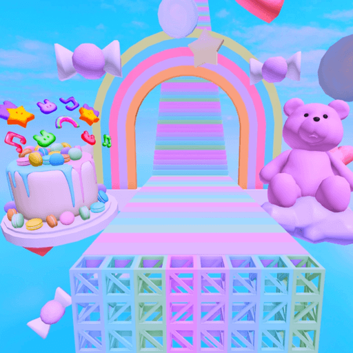 Dreamy Kawaii Obby 🧸 Roblox game thumbnail