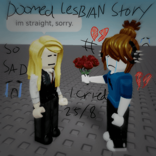 SAD DOOMED LESBIAN STORY (VERY DRAMATIC AND SAD)💔 Roblox gameplay screenshot