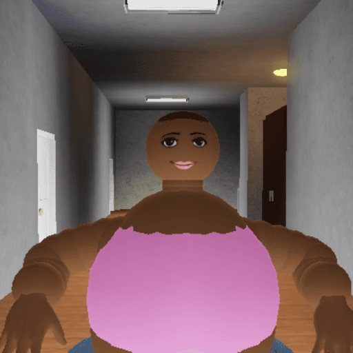Survive lovely peaches in Scary Mansion Roblox game thumbnail