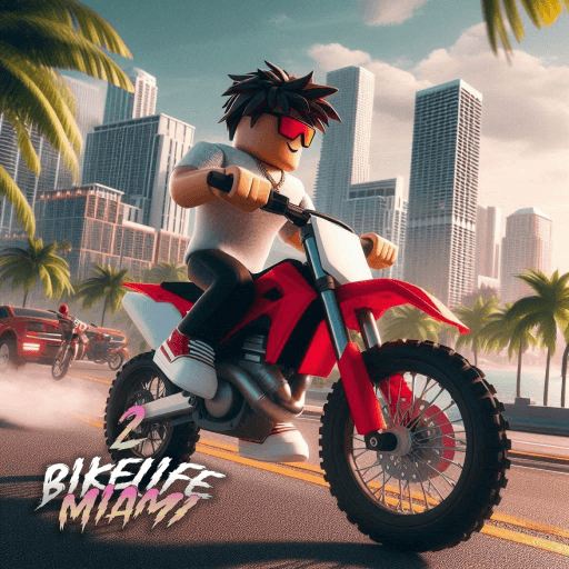 Bikelife Miami 2 Roblox gameplay screenshot